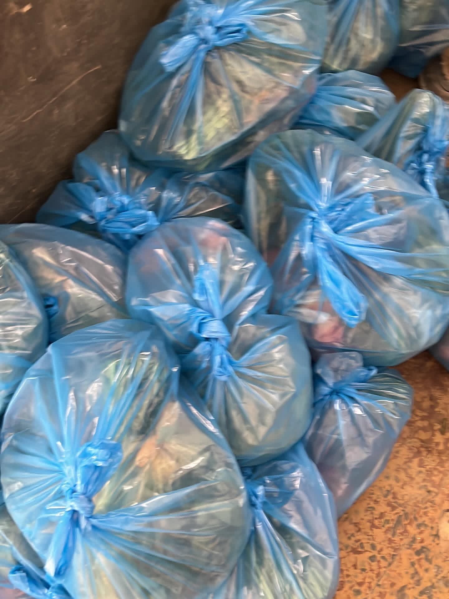 سلال خضراوات طازجة