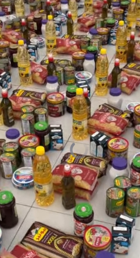 سلة غذائية سحور رمضان