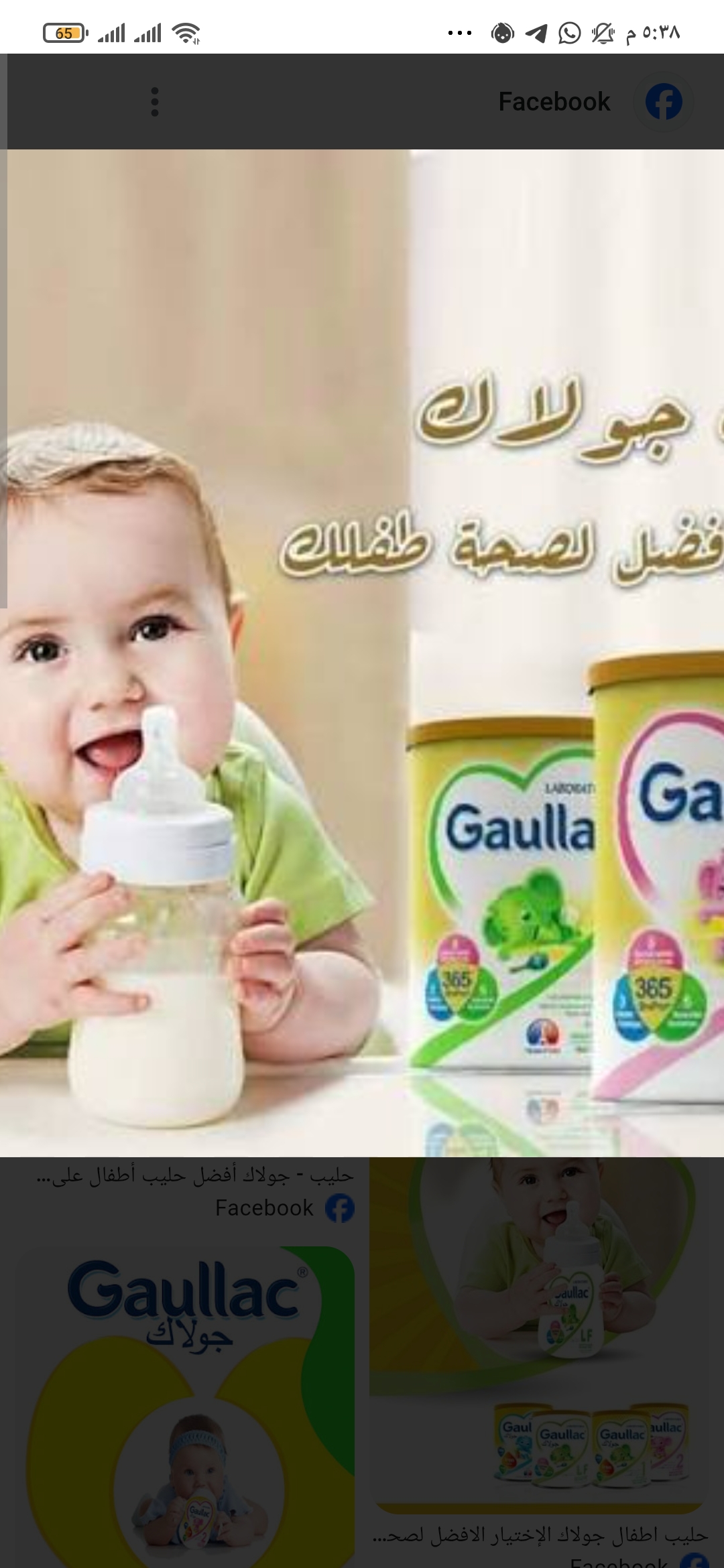 مشروع حليب الأطفال