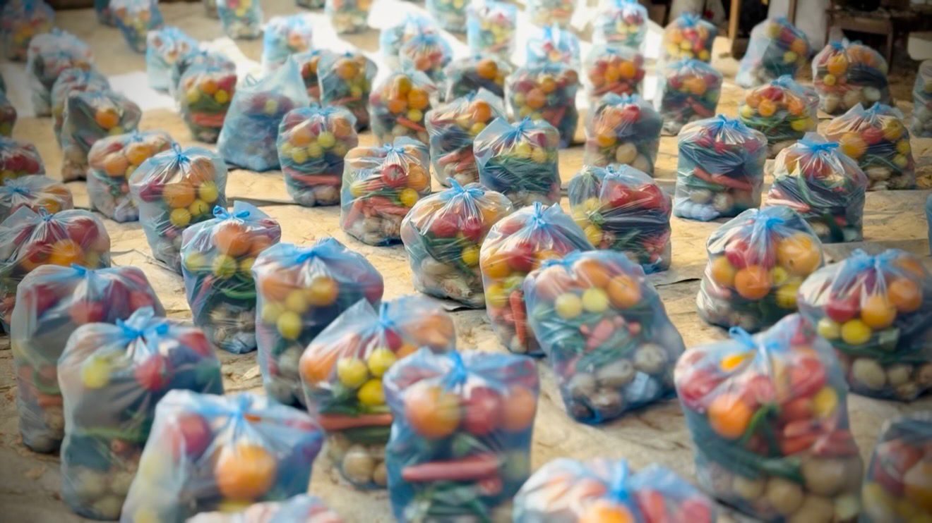 سلال خضراوات